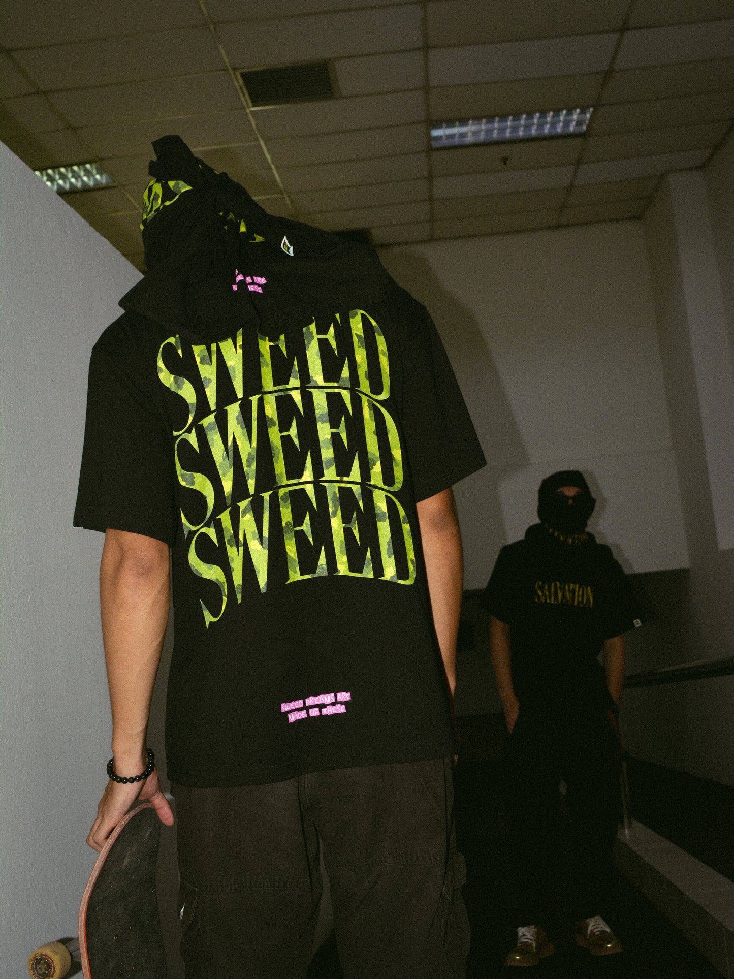 # SWEED SALVATION TEE (GREEN)