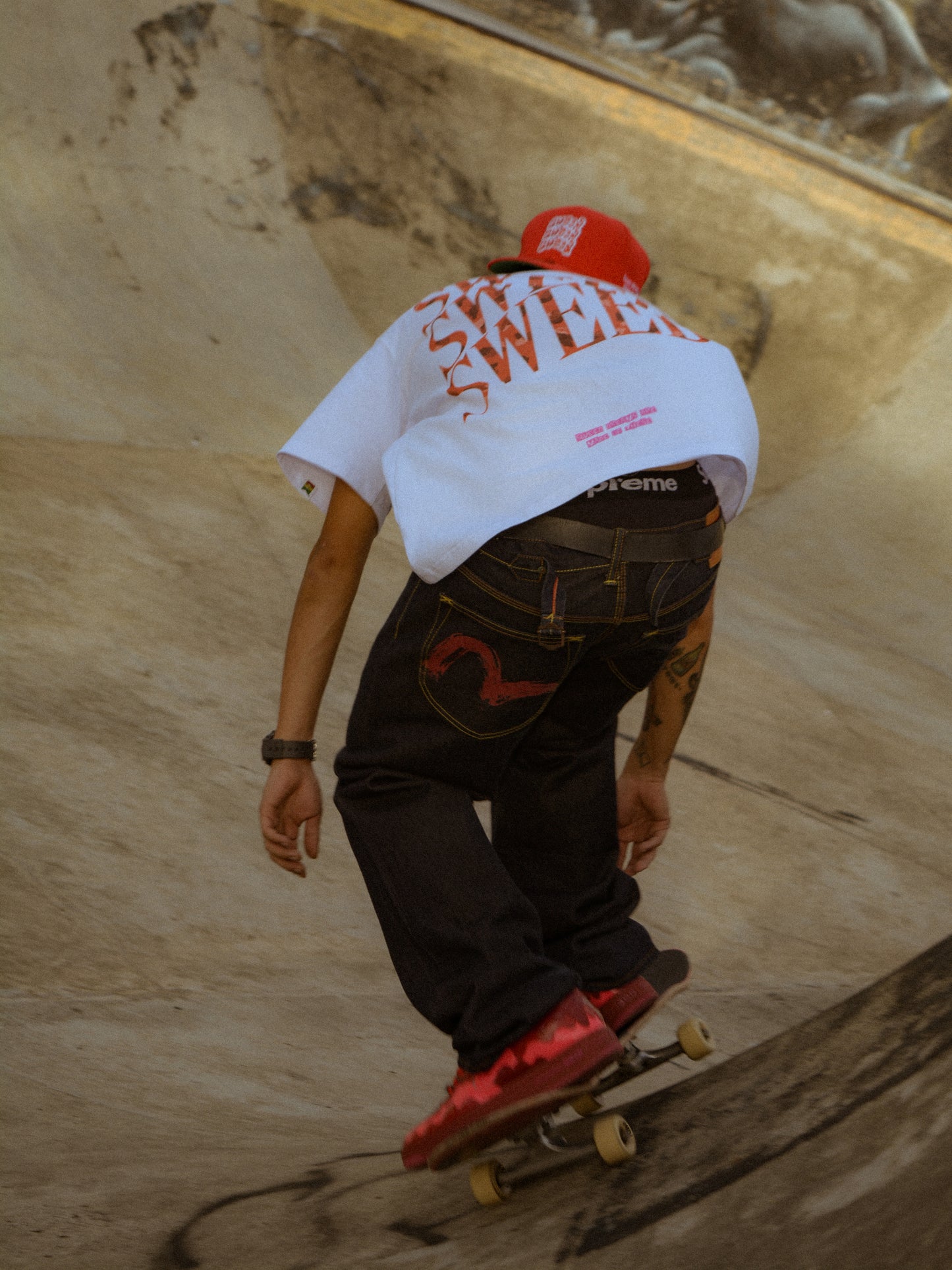 # SWEED SALVATION TEE (RED)