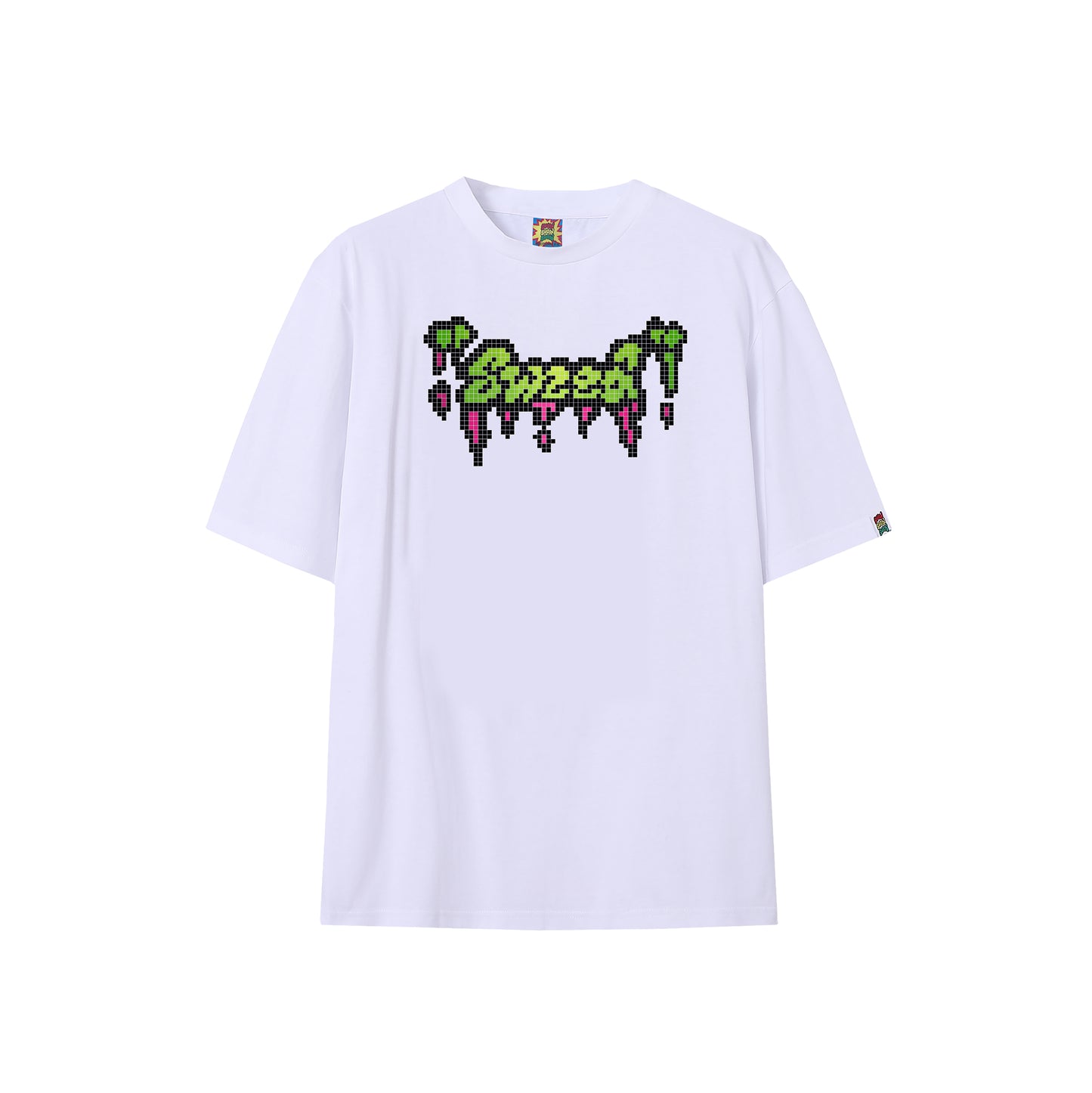 sweedsweedsweed neon drip street wear white