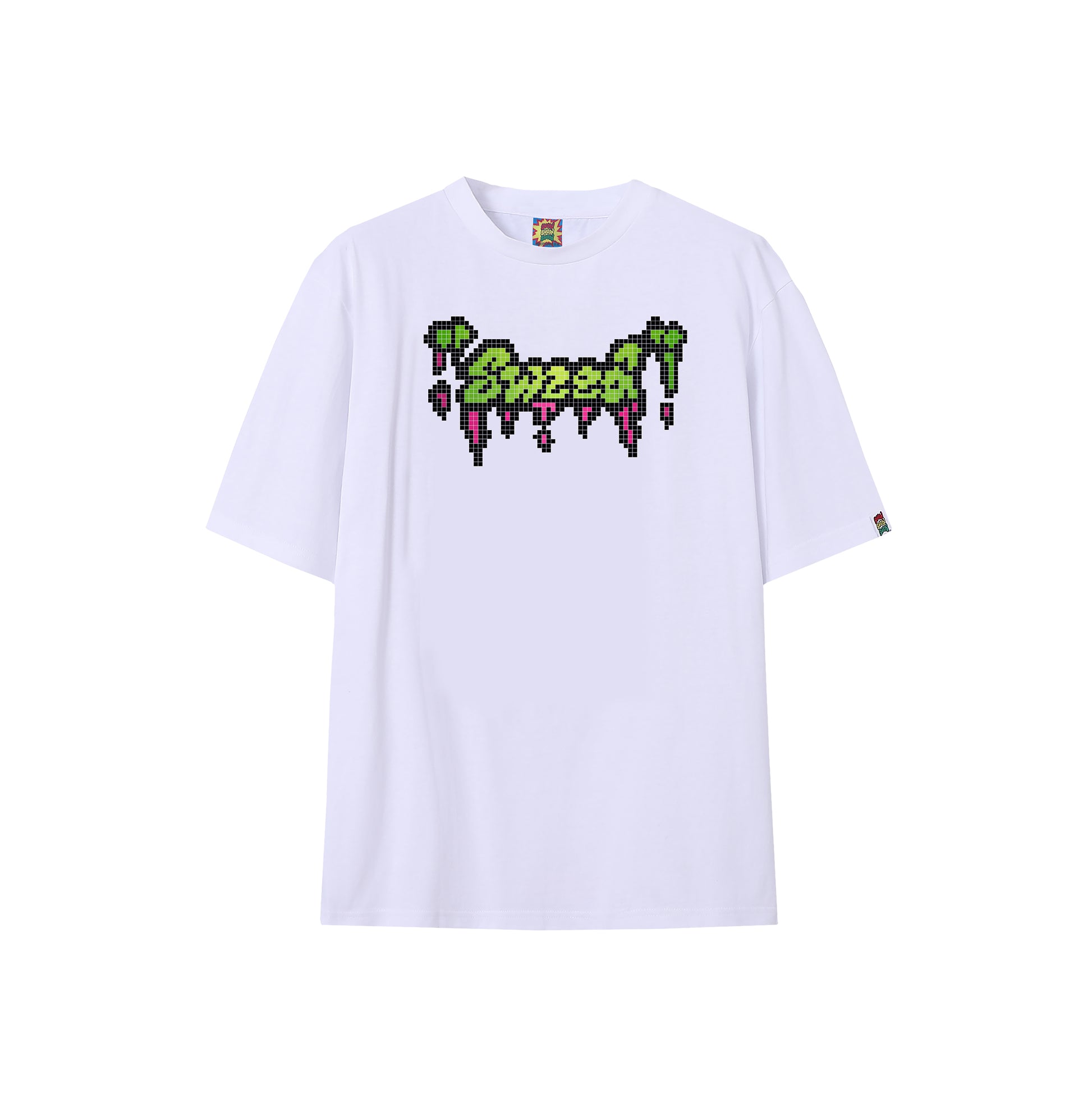 sweedsweedsweed neon drip street wear white