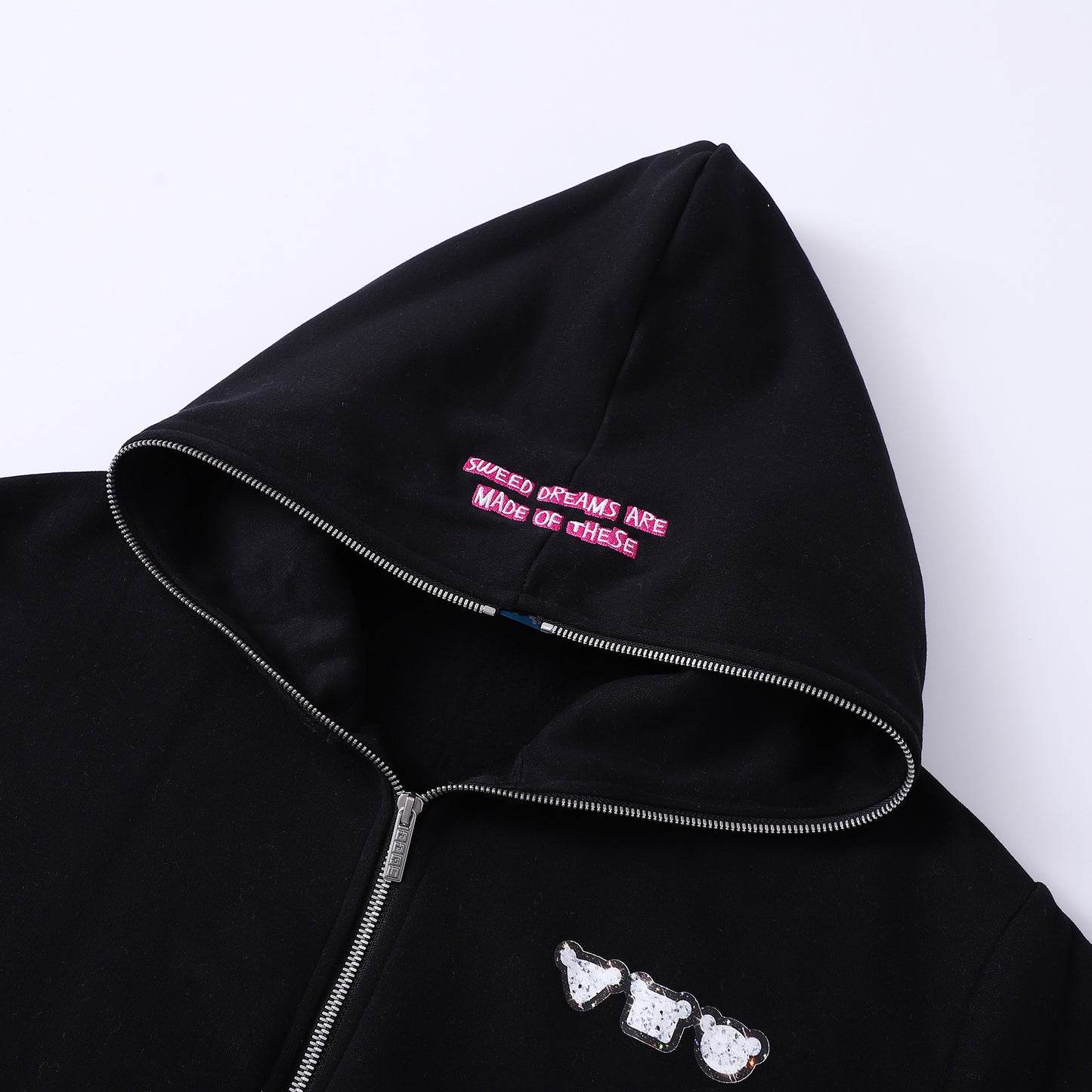 SWEED DIAMOND GUMMIES ZIP-UP PARKA