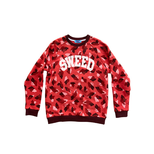 * SWEED COLLEGE CAMO SWEAT SHIRT