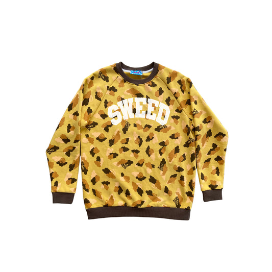 * SWEED COLLEGE CAMO SWEAT SHIRT