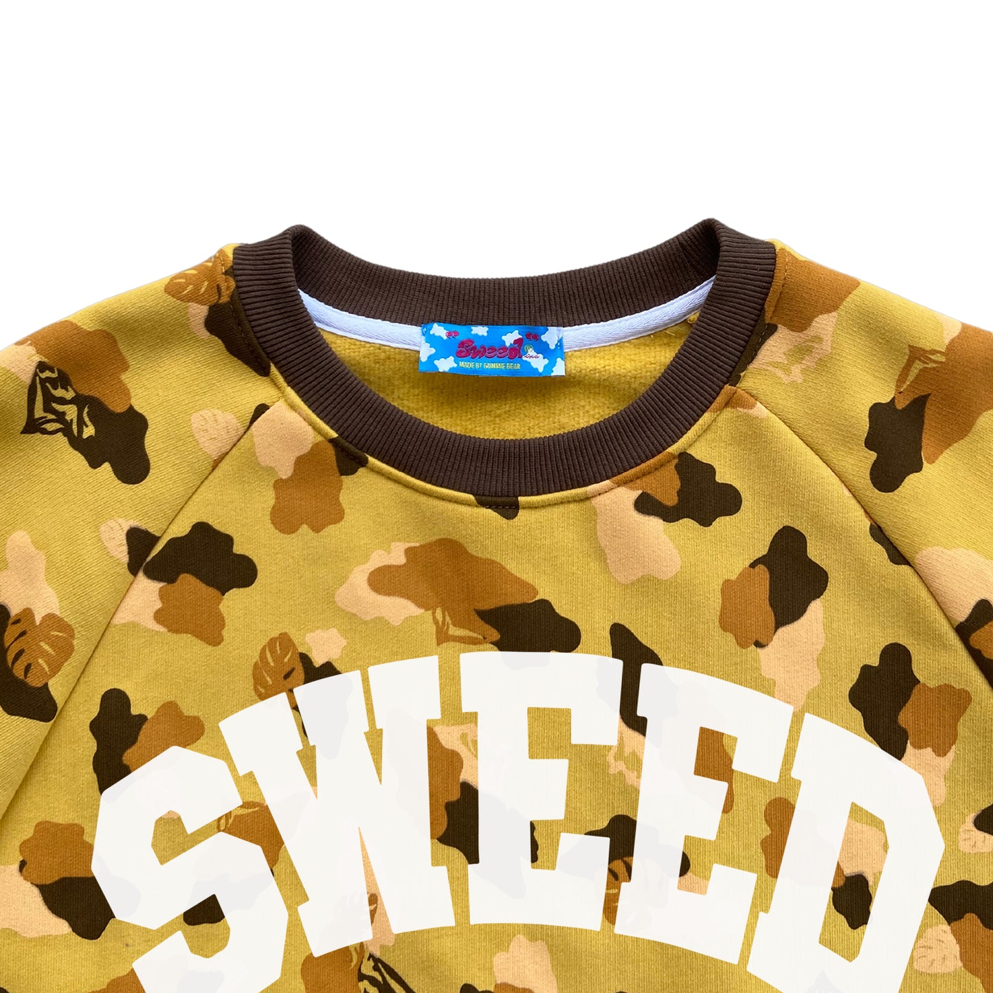 * SWEED COLLEGE CAMO SWEAT SHIRT